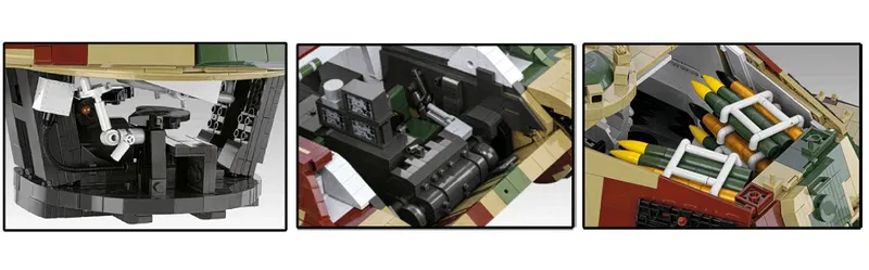 COBI-2808 Tiger II Königstiger Skala 1:12 COBI-2808 Tiger II Königstiger Skala 1:12