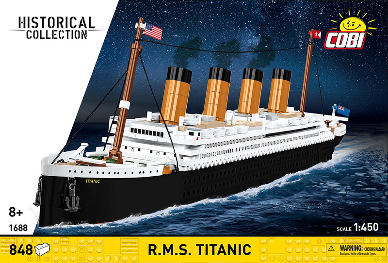 COBI-1688 R.M.S Titanic 1:450 Skala