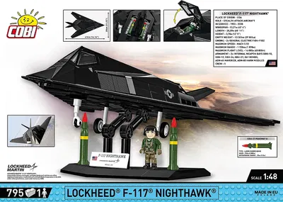 COBI-5903 F-117 Nighthawk Bombplan skala 1:48