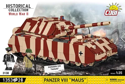 COBI-3138 Panzer VIII Maus Stridsvagn