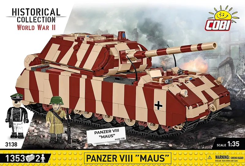 COBI-3138 Panzer VIII Maus Stridsvagn