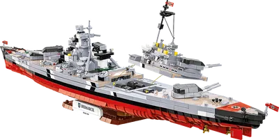 COBI-4860 Battleship Bismarck - 3204 st Byggblock