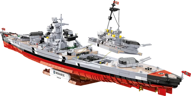 COBI-4860 Battleship Bismarck - 3204 st Byggblock