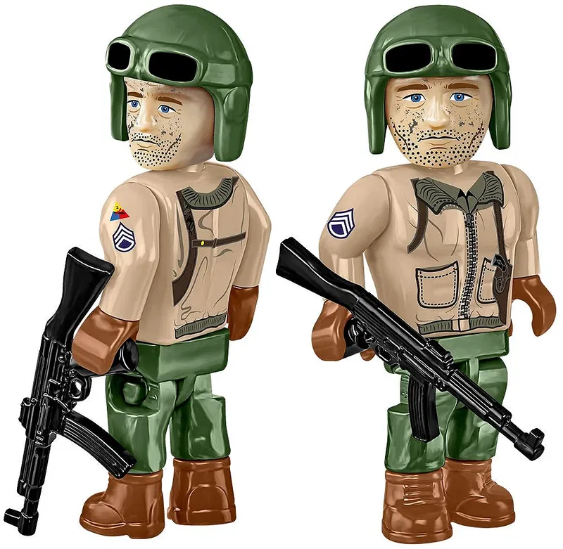 COBI-3118 Sherman M4A2E8(76)W "Easy Eight" - WW2 Stridsvagn