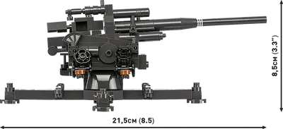 COBI-3142 10,5 cm Flak 39 Kanon