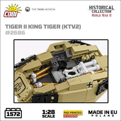 Cobi Tiger II - King Tiger (KTV2)