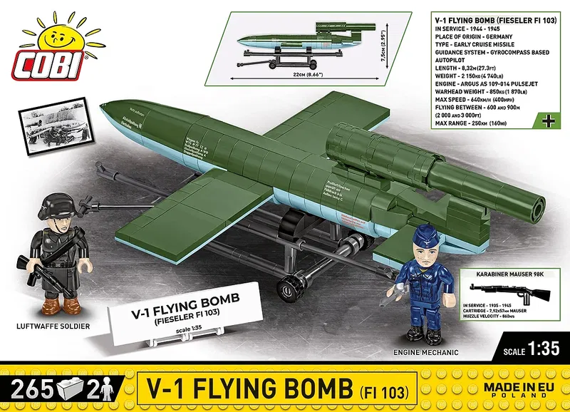 COBI-3135 V-1 Flying Bomb (FI 103)