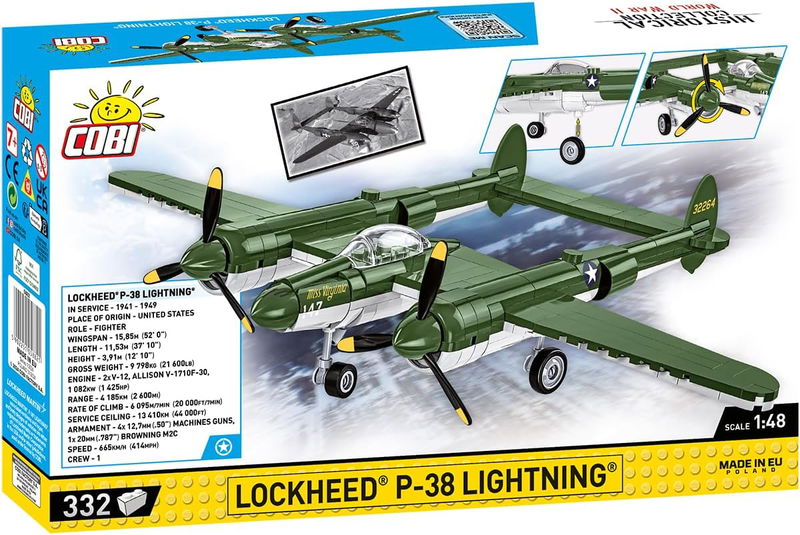 Cobi-5882 Lockheed P-38 Lightning