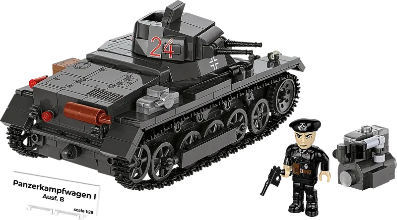 COBI-2660 Panzer I Ausf.B Stridsvagn (Frankrike 1940)