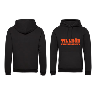 Hoodie Tillhör Kriminalvården