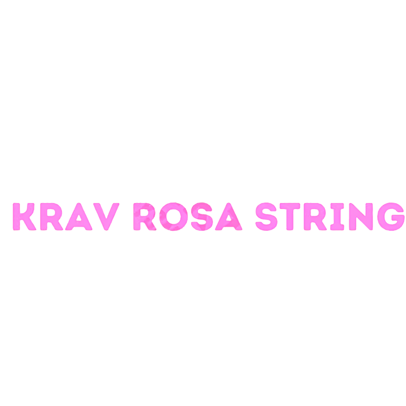 KRAV ROSA STRING Dekal
