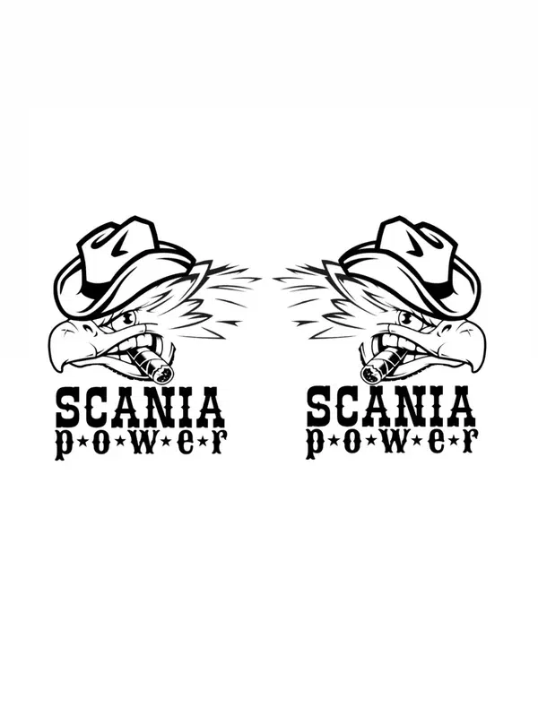 Dekal Scania Power 2-pack