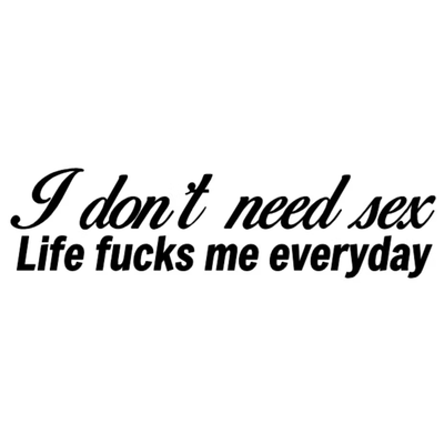 Dekal - I don't need sex