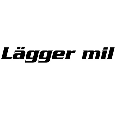 Dekal - Lägger mil