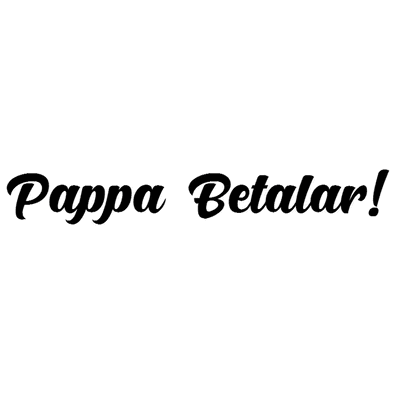 Dekal - Pappa Betalar!