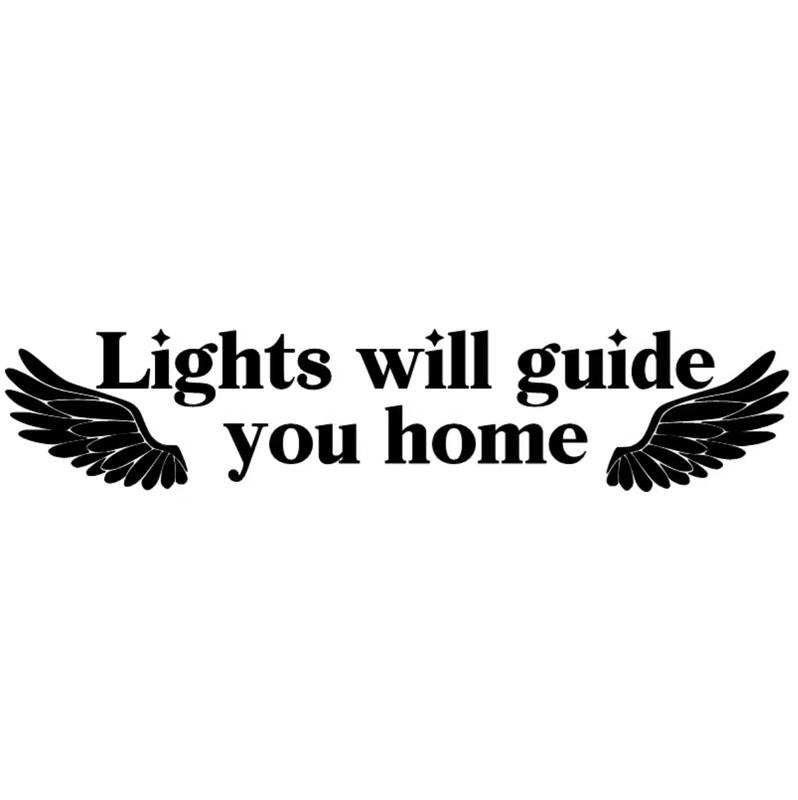 Dekal - Lights will guide you home