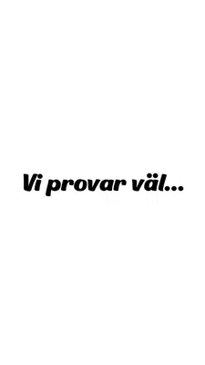 Dekal Vi provar väl…