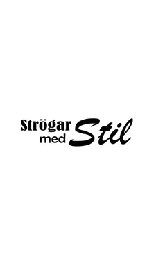 Dekal Strögar med Stil