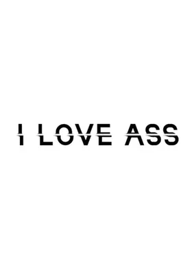 Dekal I Love Ass