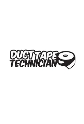 Dekal DUCT TAPE TECHNICIAN