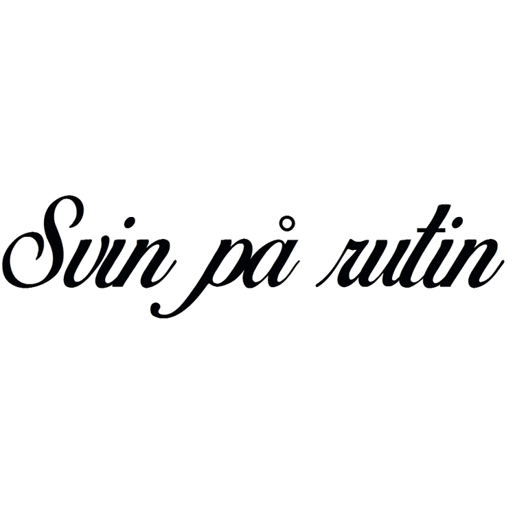 Dekal - Svin på rutin