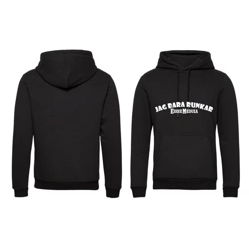 Jag bara runkar Eddie Meduza Hoodie