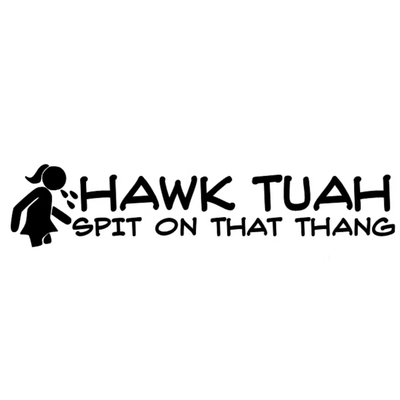 Dekal - HAWK TUAH