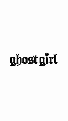 Dekal ghost girl