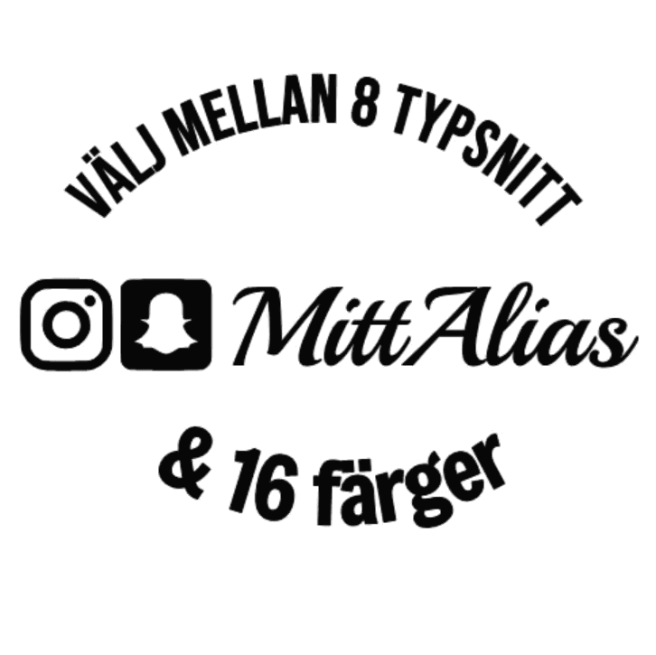 Dekal - Instagram & Snapchat Alias