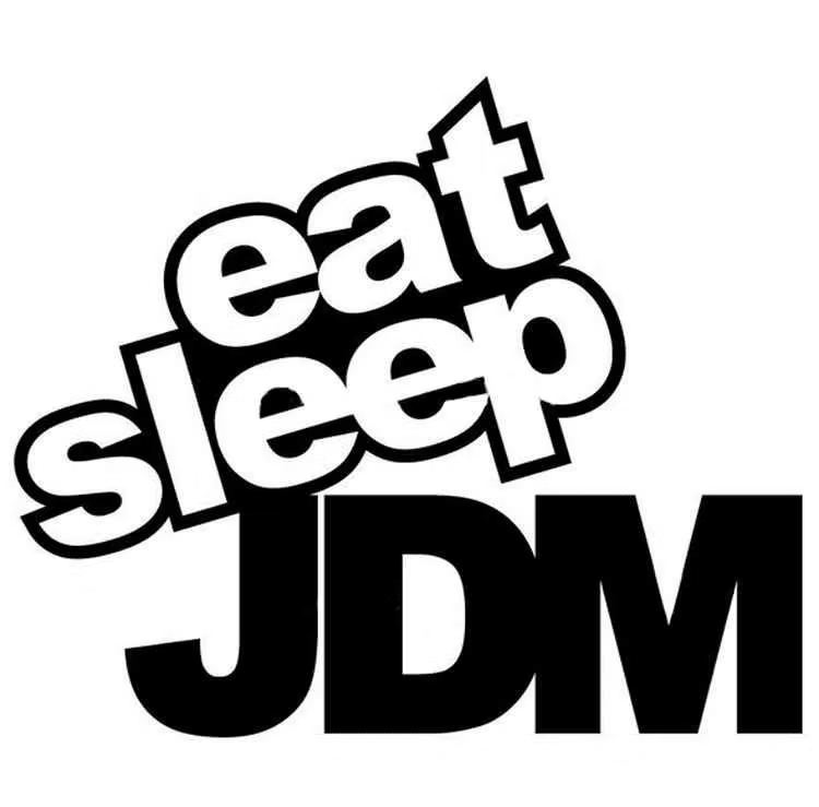 Dekal - Eat Sleep JDM