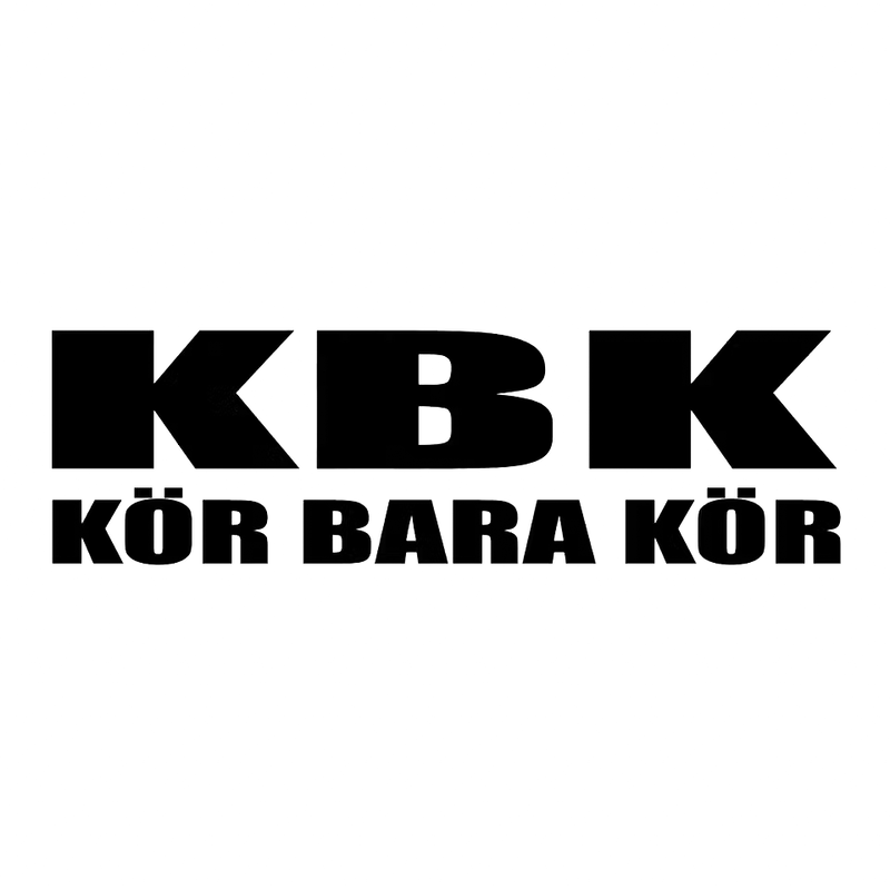 Dekal KBK- kör bara kör
