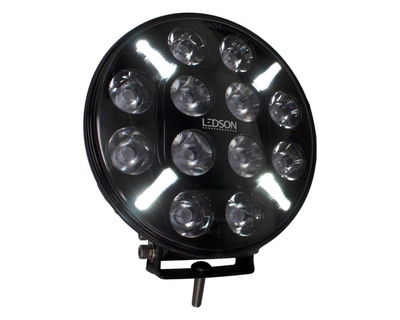 Castor7+ LEDSON LED Extraljus 7ˮ (3 st extraljus) och extraljushållare
