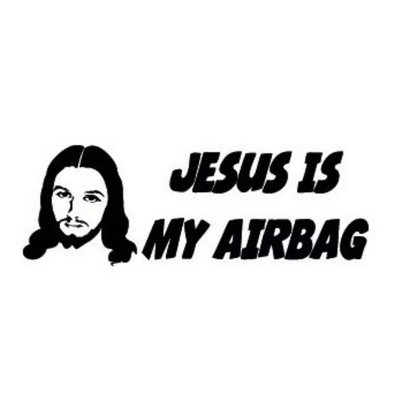 JESUS IS MY AIRBAG