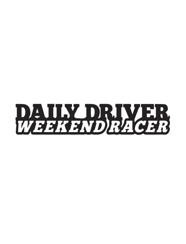 Dekal Daily Driver Weekend Racer