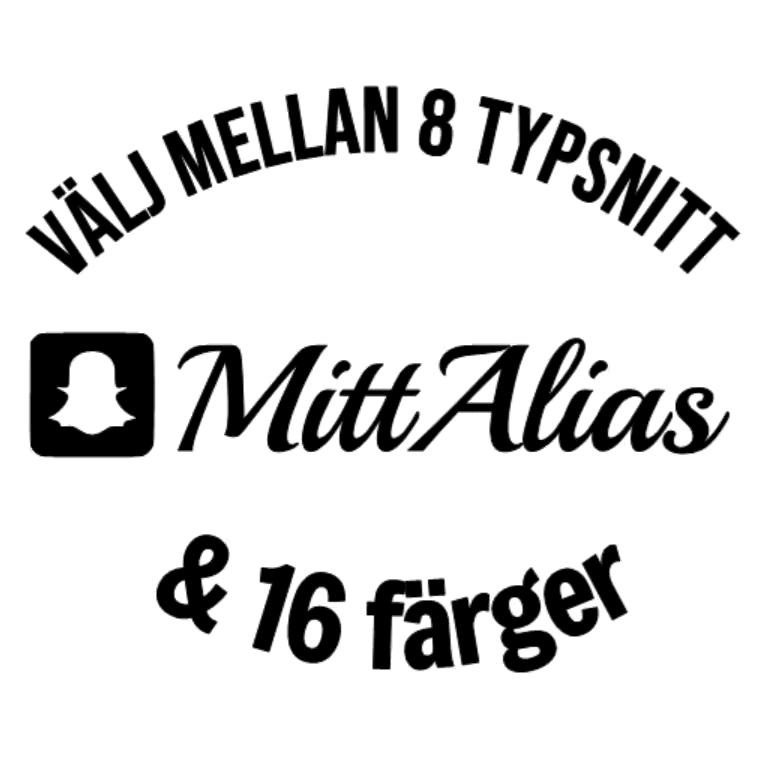 Dekal - Snapchat Alias