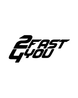 Dekal 2FAST 4YOU