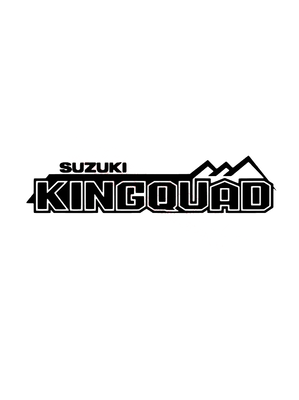 Dekal Suzuki KINGQUAD