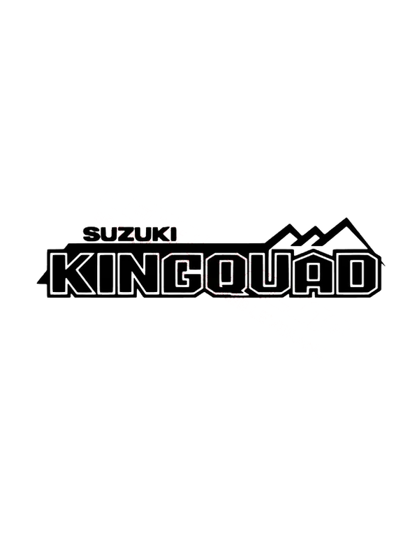 Dekal Suzuki KINGQUAD