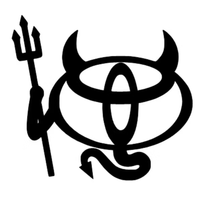 Dekal - Toyota evil