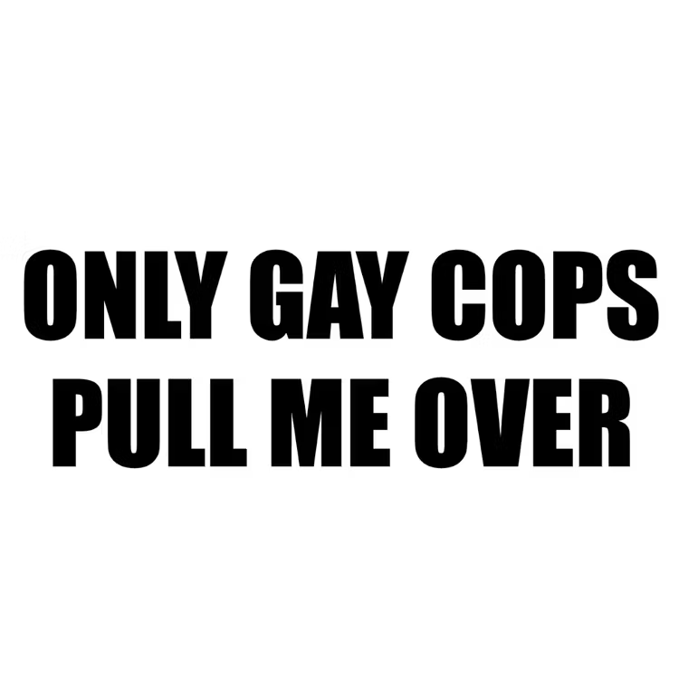Dekal - Only gay cops pull me over