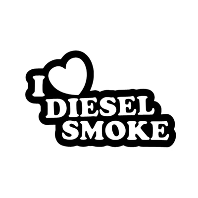 I LOVE DIESEL SMOKE - Dekal