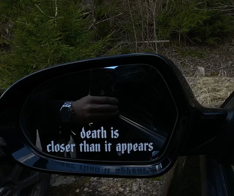 Death is closer Dekal sidospegel
