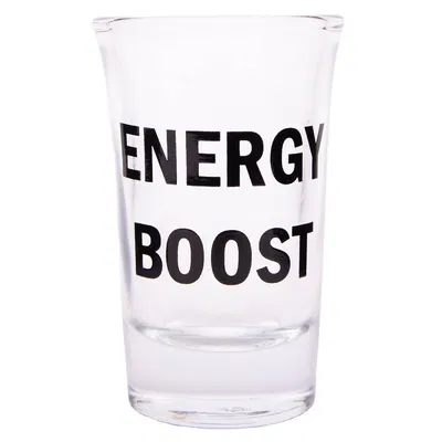 Snapsglas, energy boost