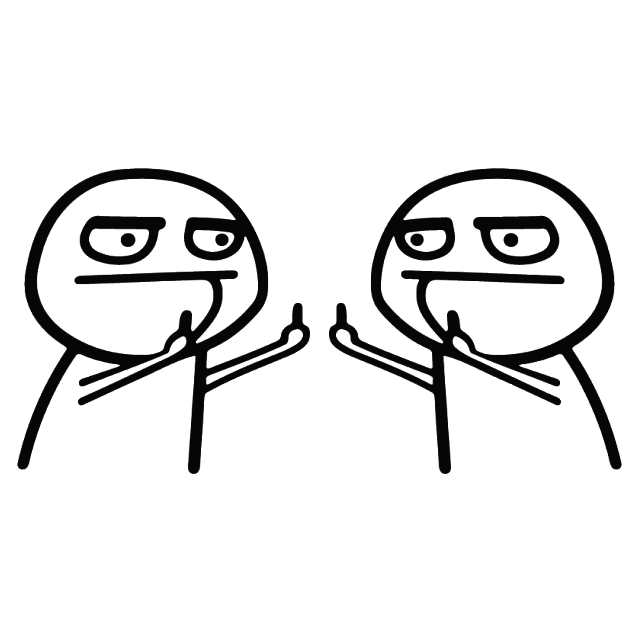 Dekal - Meme Fuck you par