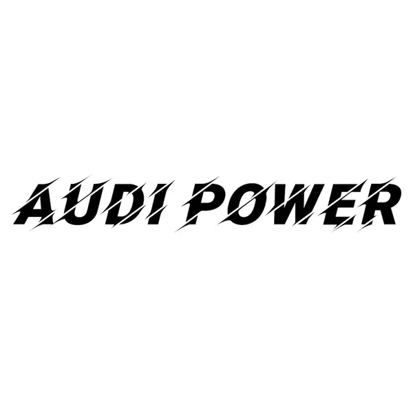 Dekal Audi Power