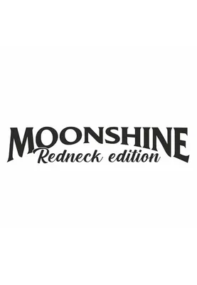 Dekal Moonshine Redneck Edition