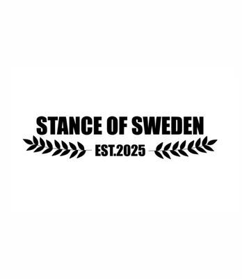 Dekal StanceOfSweden EST.2025 Merch