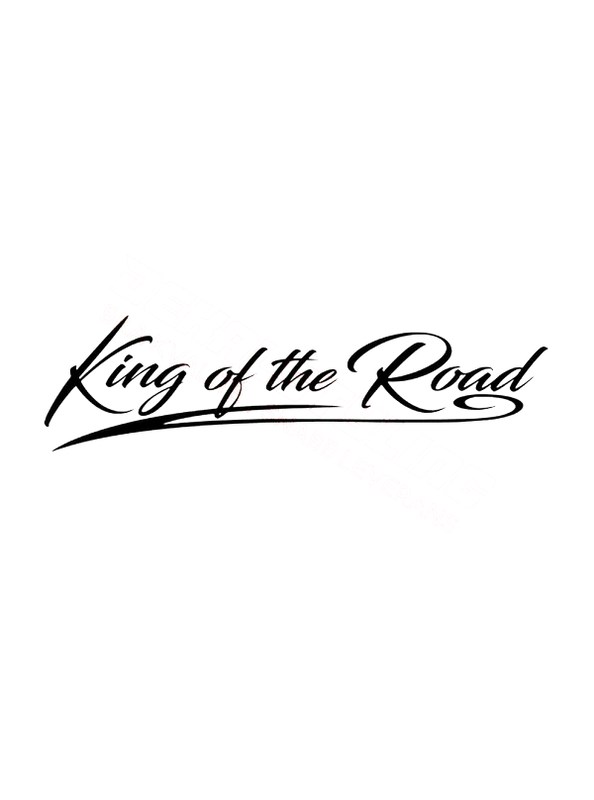 Dekal King of the Road