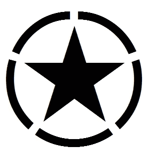 Dekal - Stjärna i ring