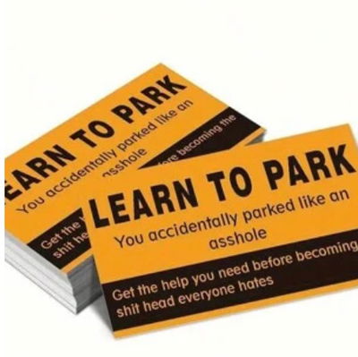 Lär dig parkera kort 5-pack